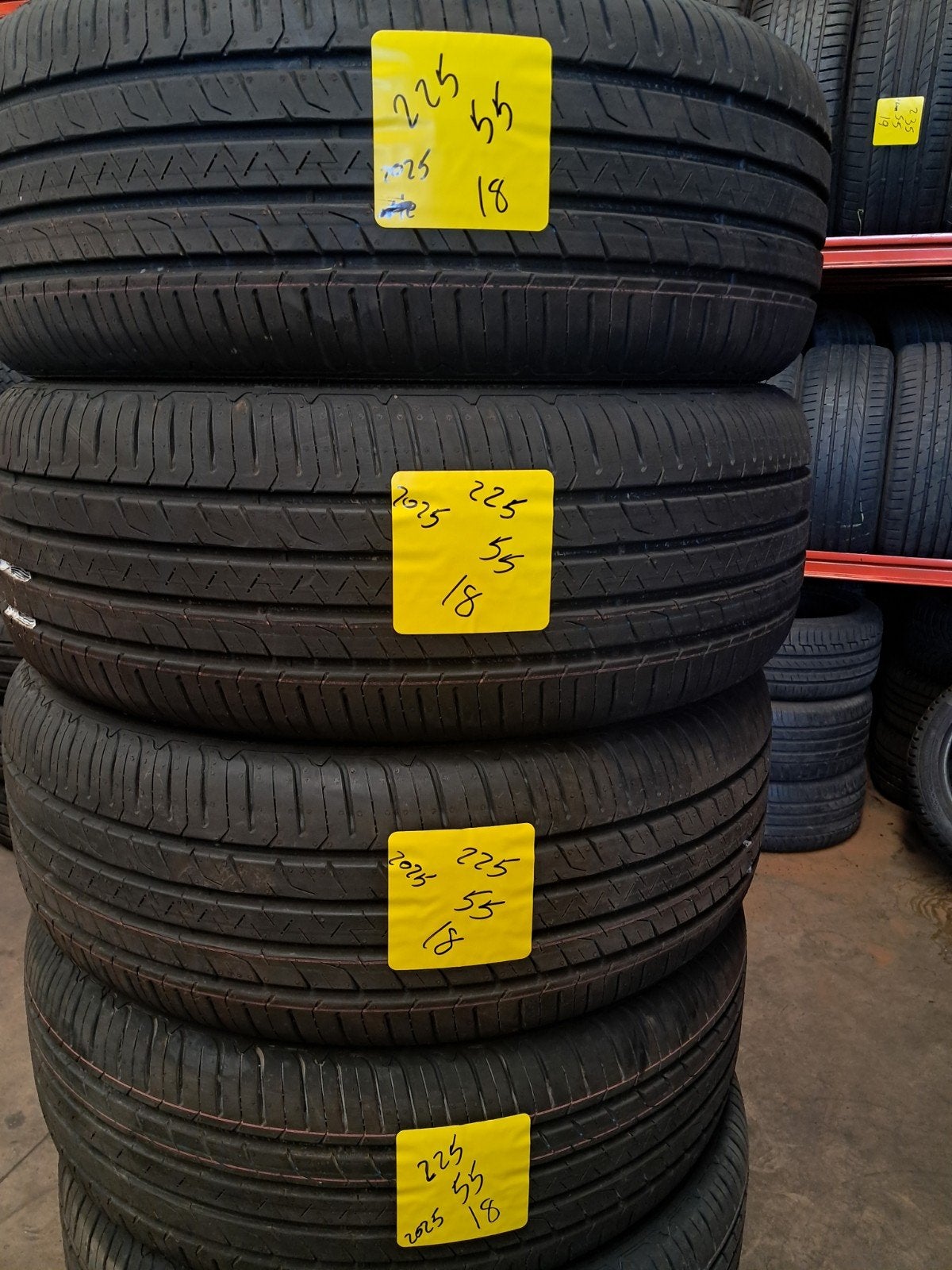 225/55r18 2255518 225/55/18 nieuwe Goodyear, Ophalen