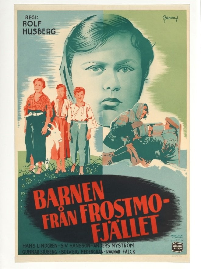 16mm speelfilm -- Kinderen van de Grote Fjeld (1945), Ophalen of Verzenden, 16mm film
