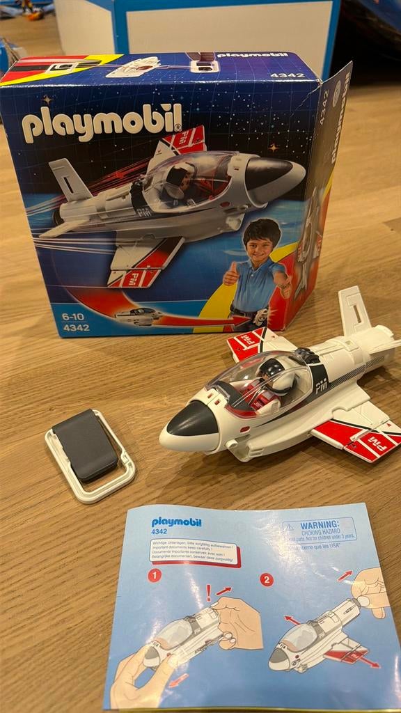 Playmobil 4342 straaljager, Ophalen, Zo goed als nieuw