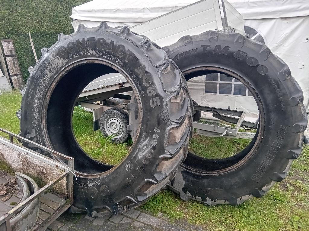 Tractor banden, Ophalen