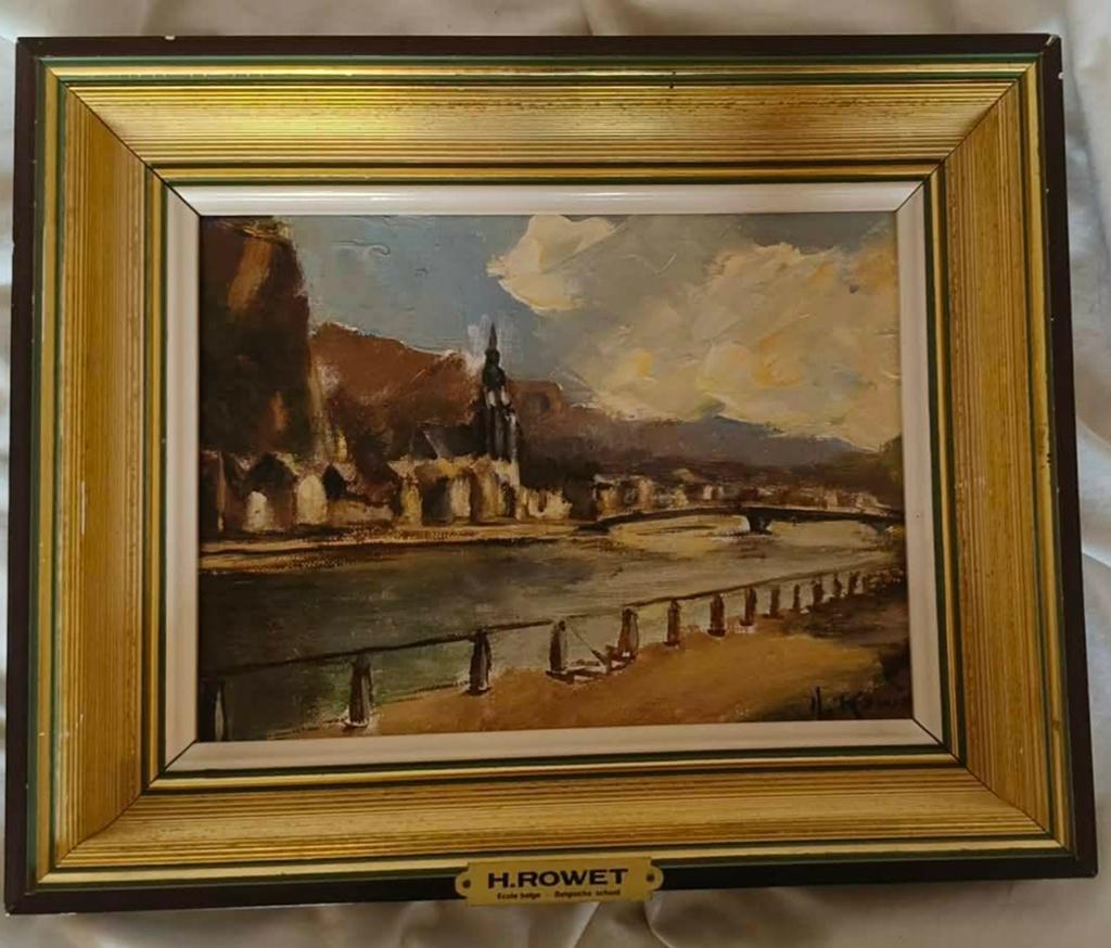 Peinture a l huile. Rowet henri, Enlèvement