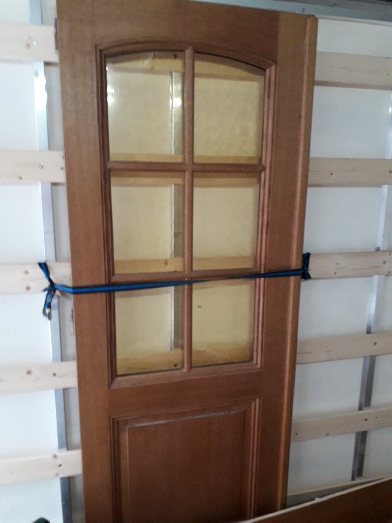 deur in eik, Ophalen, Minder dan 80 cm, Binnendeur, Minder dan 200 cm