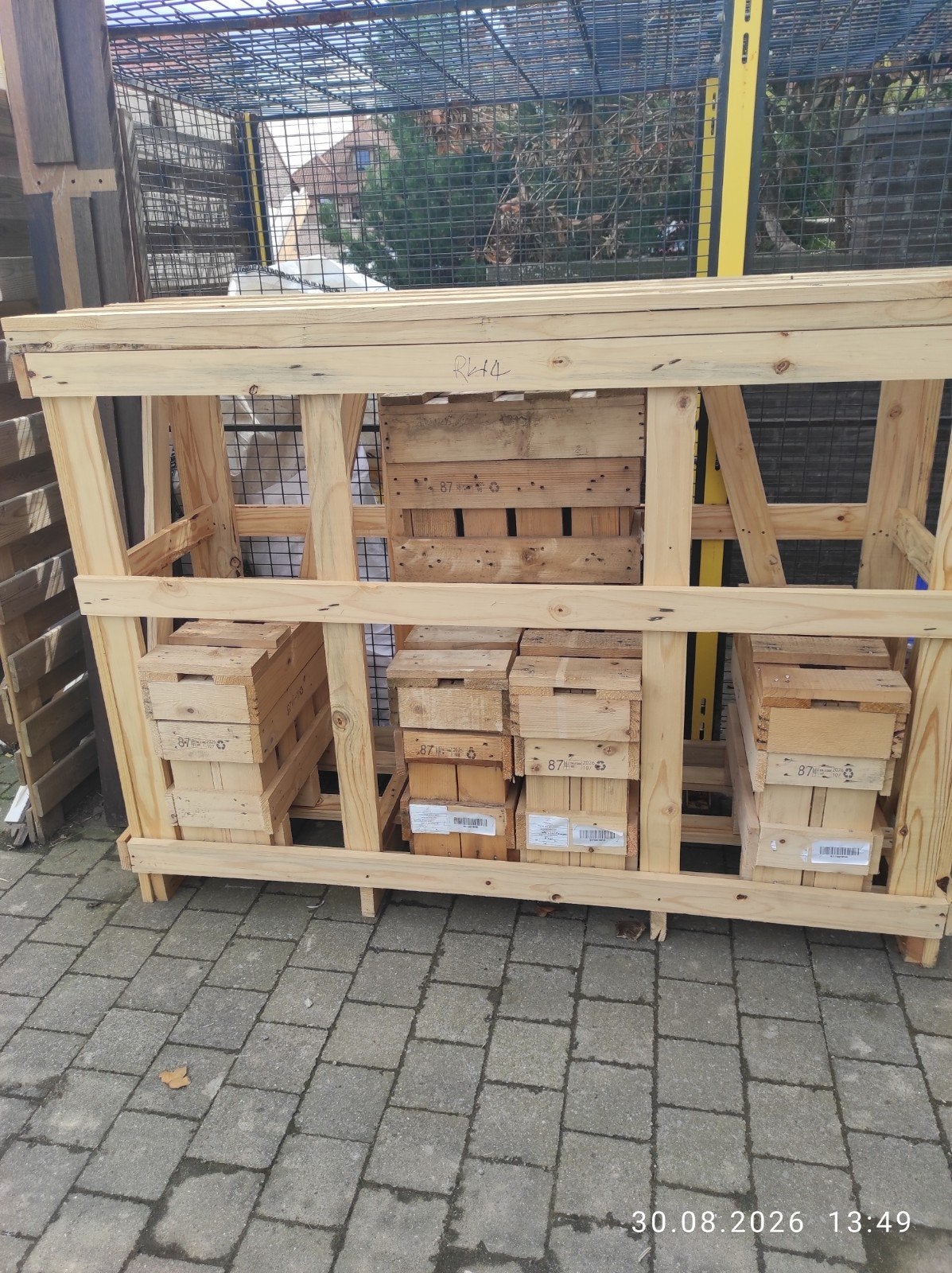 Planches de bois gratuites, Enlèvement