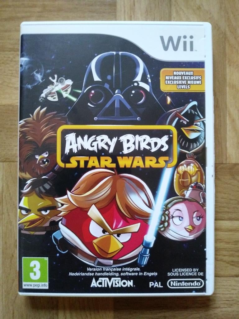 Angry Birds, Star Wars voor Wii of Wii U, Games en Spelcomputers, Avontuur en Actie, Ophalen of Verzenden, Zo goed als nieuw, Eén computer