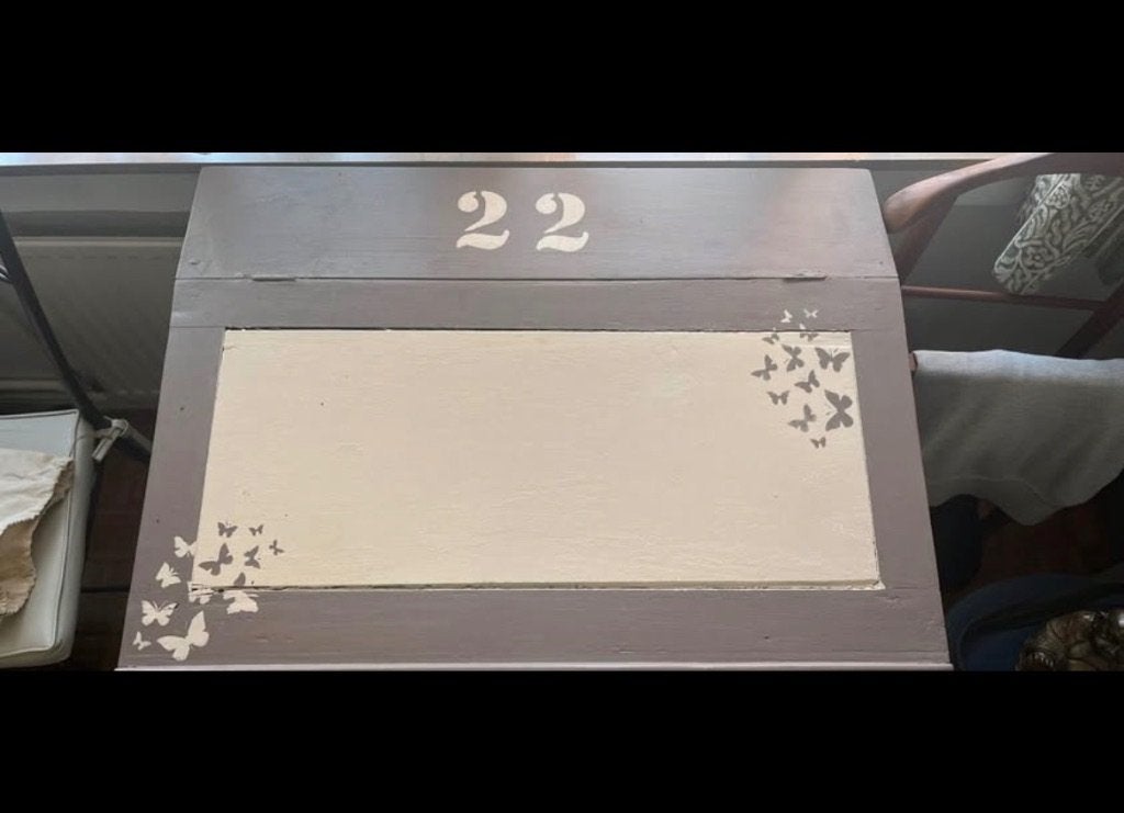 Bureau pupitre shabby chic, Autres marques, Bureau d'écolier, Autres styles, Comme neuf
