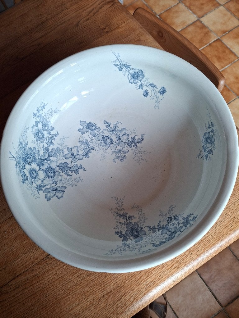 Grand plat céramique Maestricht diamètre 39 cm, Antiquités & Art, Enlèvement