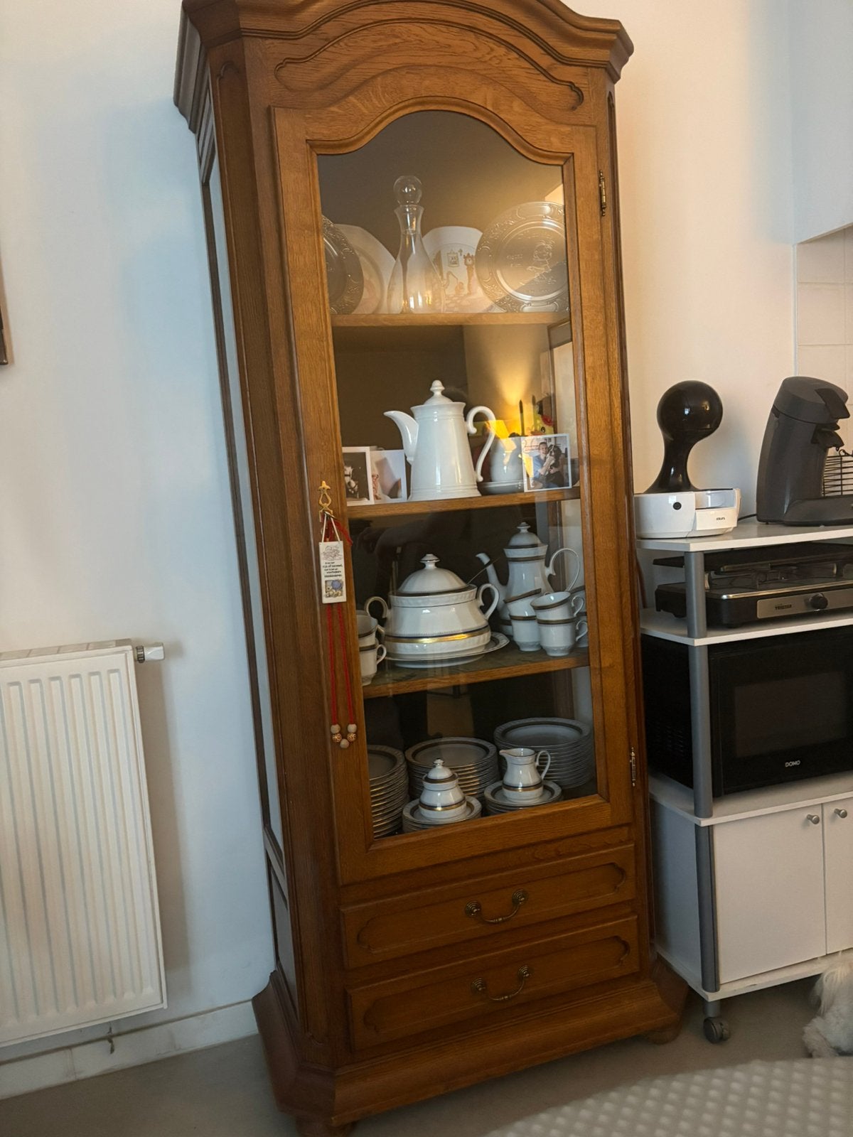 Vitrinekast, Huis en Inrichting, Ophalen, Zo goed als nieuw