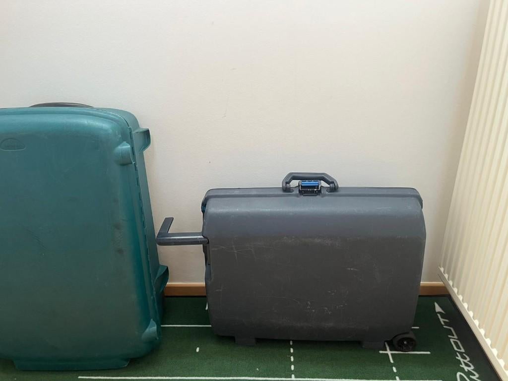 Valise Samsonite, Plastique dur, Enlèvement, Utilisé, 60 à 70 cm