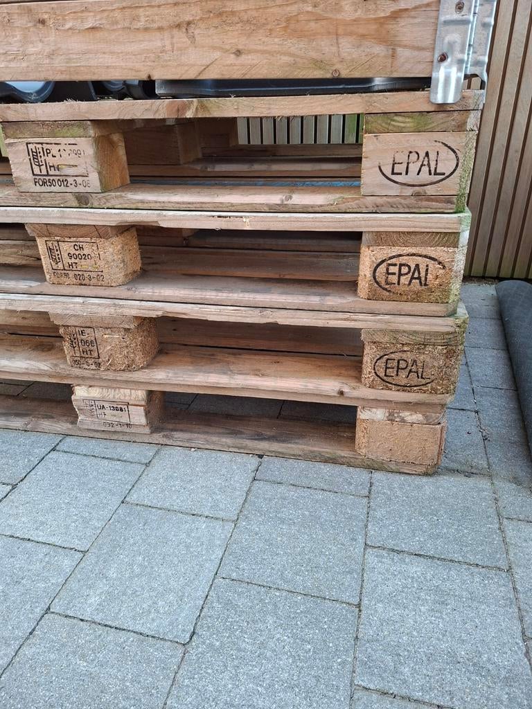 Europalletten, Doe-het-zelf en Bouw, Hout en Planken, Ophalen