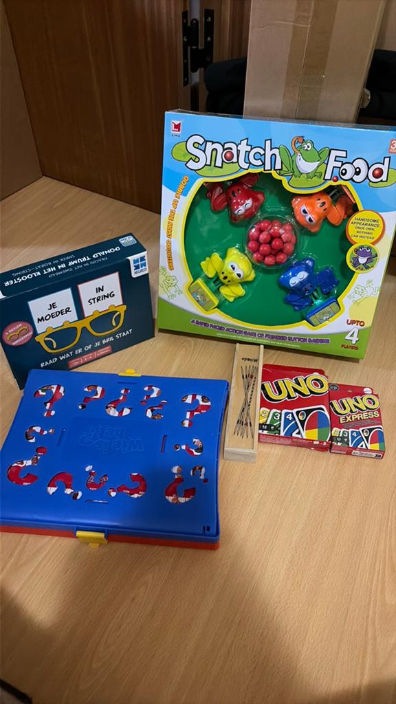 Leuke spelen 6 aparte stuks, Enlèvement, Comme neuf