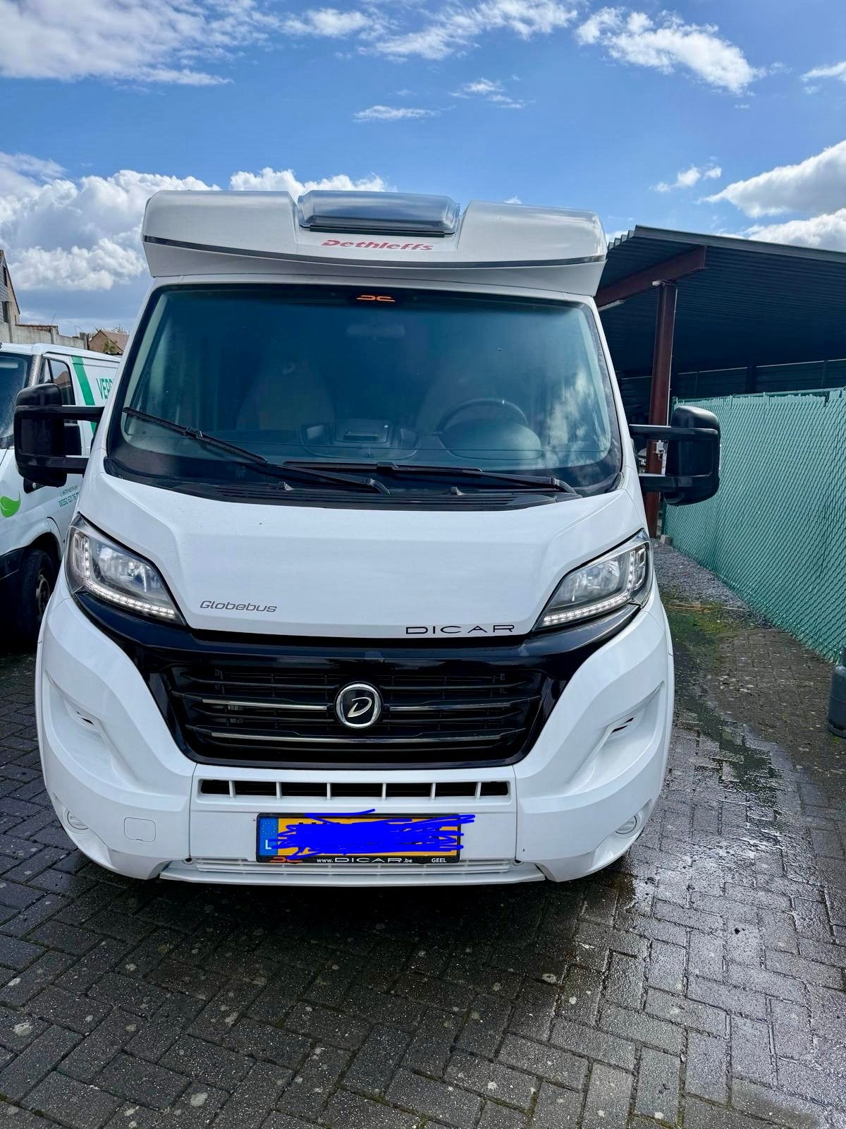 Mobilhome, campingcar a vendre, Caravans en Kamperen, Fiat, Dethleffs, Tot en met 4, Handgeschakeld