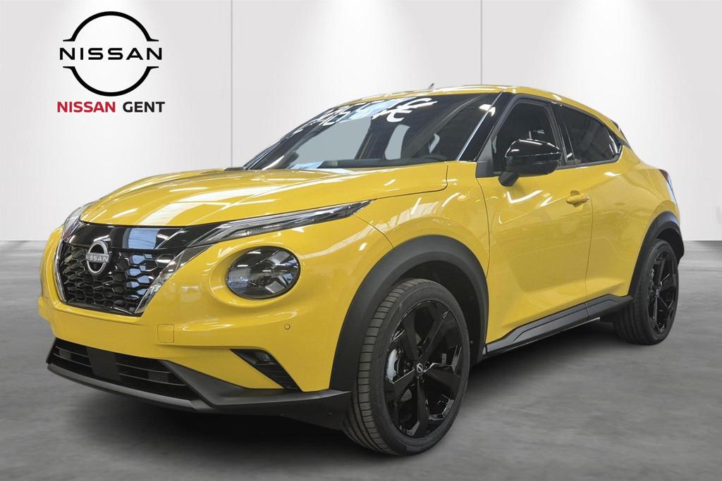 Nissan Juke 1.6 Hybrid 145 Tekna Cold Pack+NAV+360Camera+Bos, Stof, 5 zetels, 143 pk, SUV of Terreinwagen