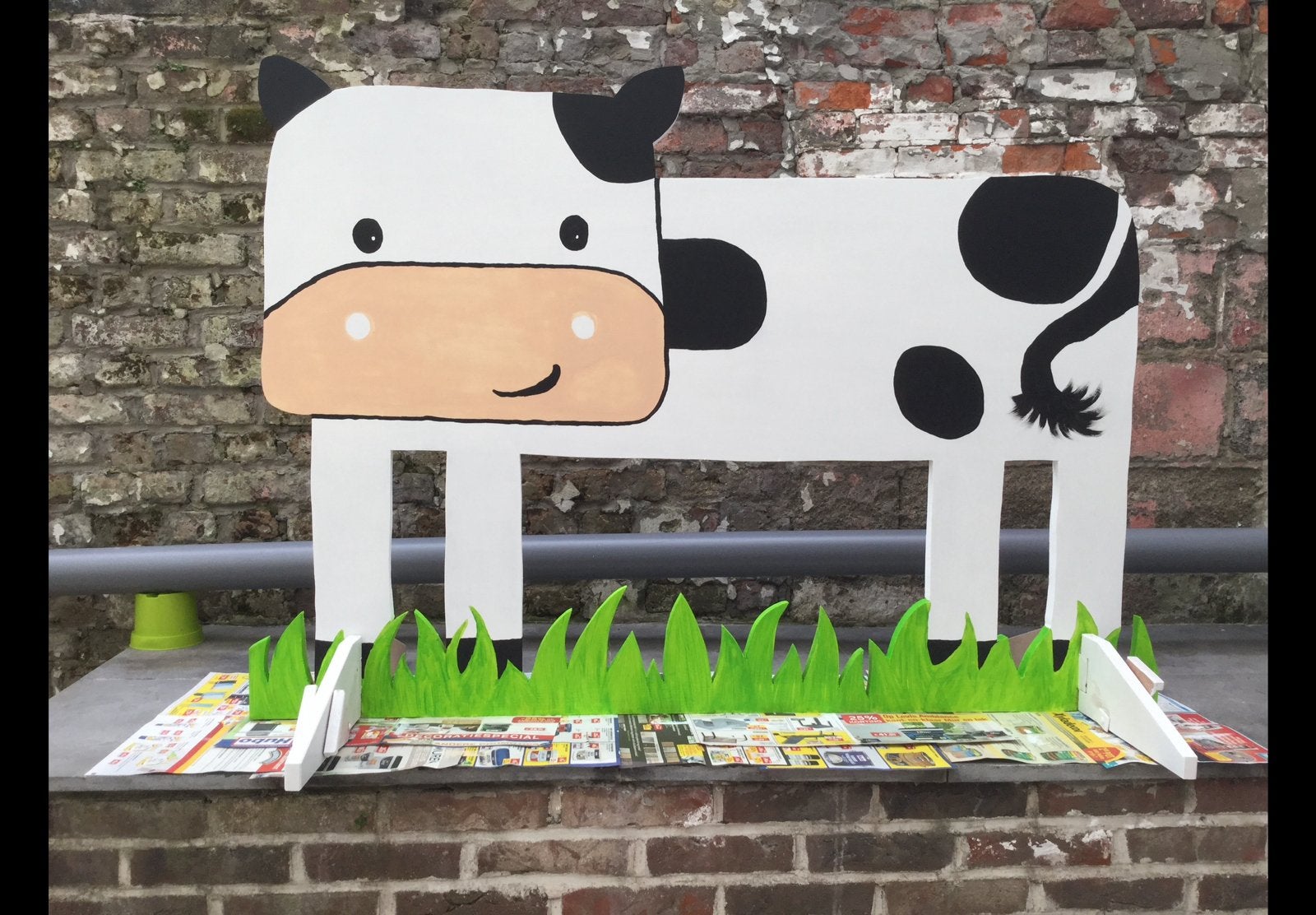 Grote melkkoe voor in de klas, Ophalen, Nieuw