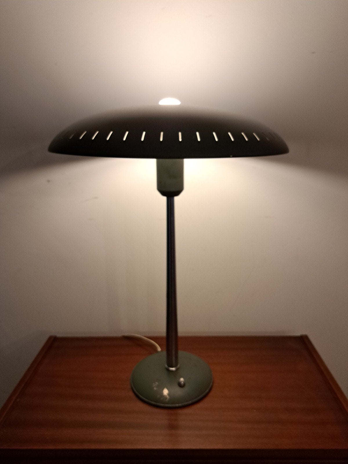 philips senior bureaulamp Louis Kalff, Ophalen, Bureaulamp, Grijs, Philips