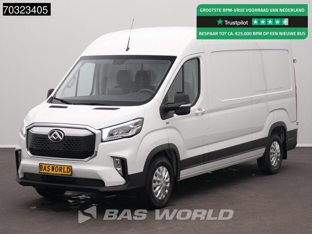 Maxus eDeliver 9 Elektrisch 72kWh 288km WLTP Stad 204PK Snel, Autos, Neuf, Achat, Entreprise, 3 places