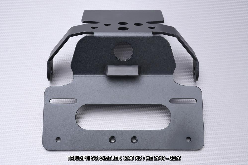 Support de plaque TRIUMPH SCRAMBLER 1200 XC / XE 2019 - 2026, Enlèvement ou Envoi, Neuf