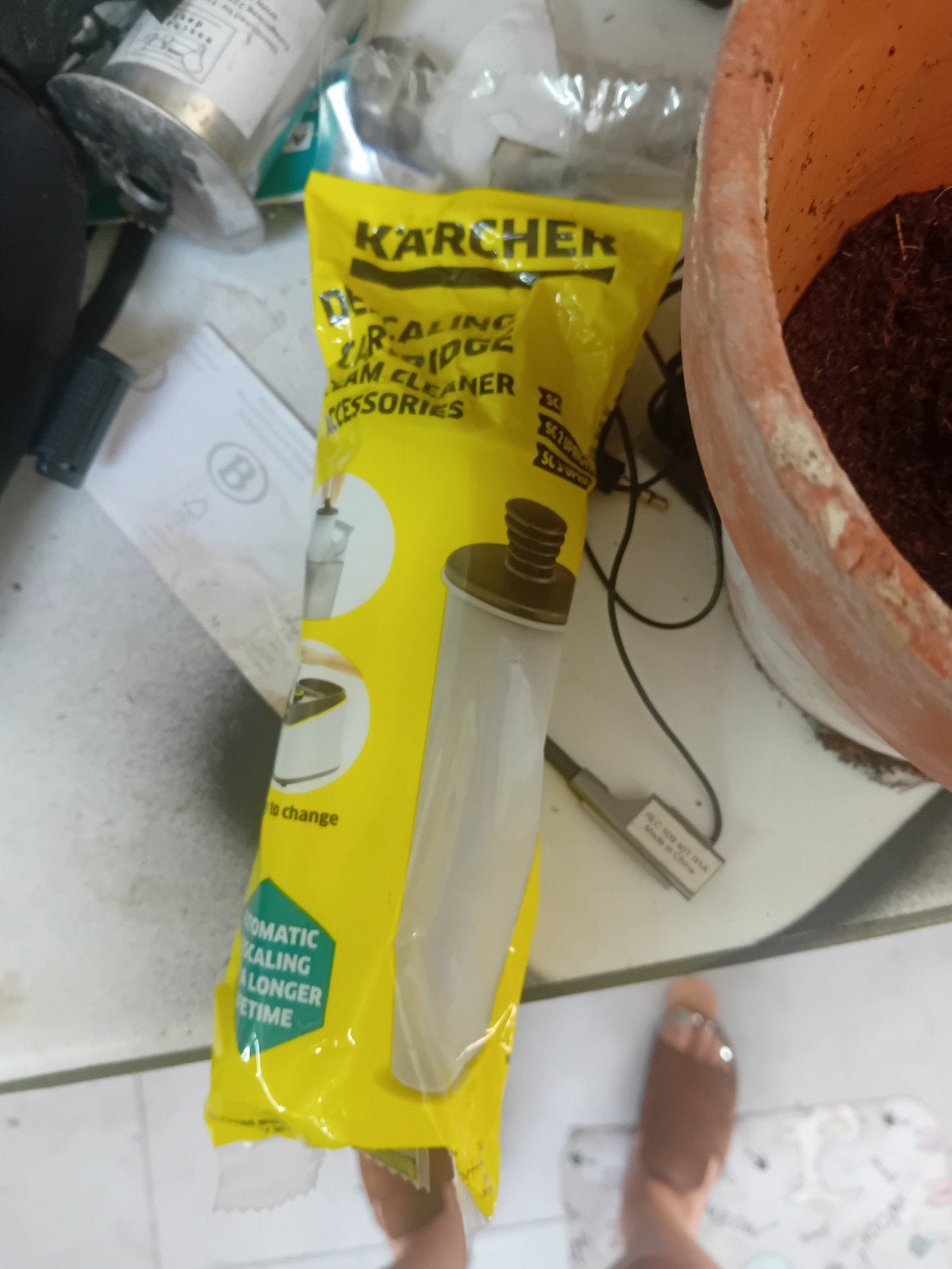 karcher ontkalkingspatroon voor stoomreiniger, Ophalen, Overige typen