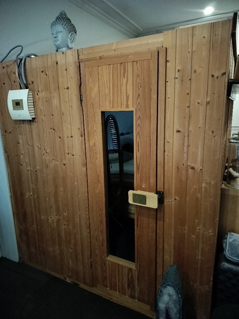 Sauna, Sport en Fitness, Sauna, Gebruikt, Complete sauna, Fins of Traditioneel, Ophalen