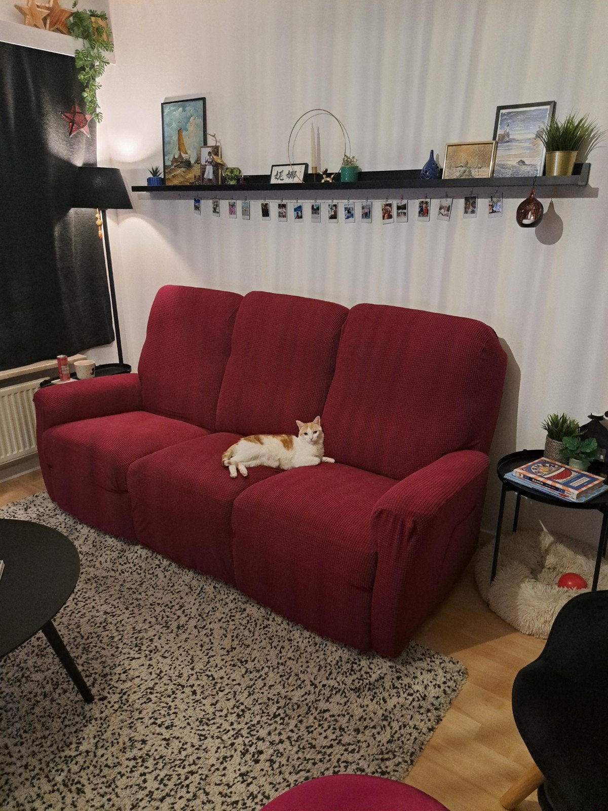 Relaxzetel, Huis en Inrichting, Zetels | Zetels, Ophalen, Gebruikt, Driepersoons, Rechte bank
