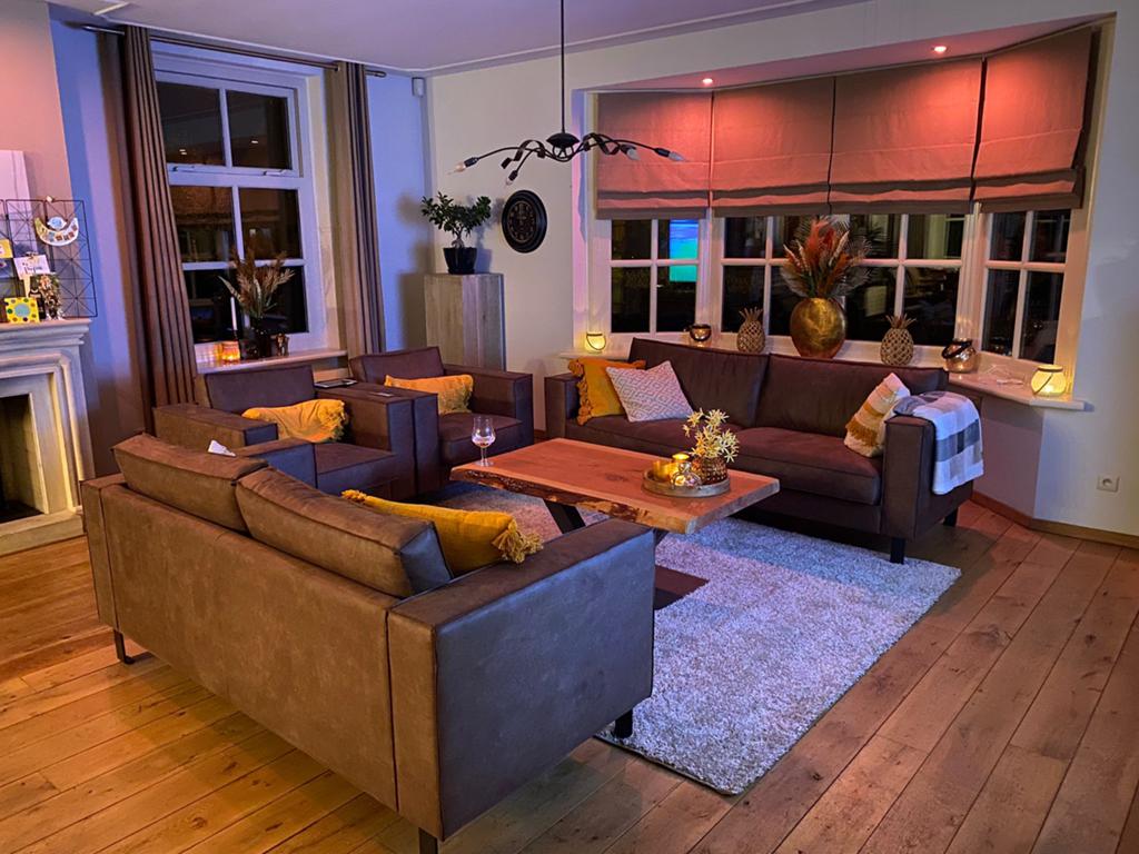 Mooie Zetel + 2 fauteuils., Huis en Inrichting, Zetels | Zetels, Zo goed als nieuw, Ophalen