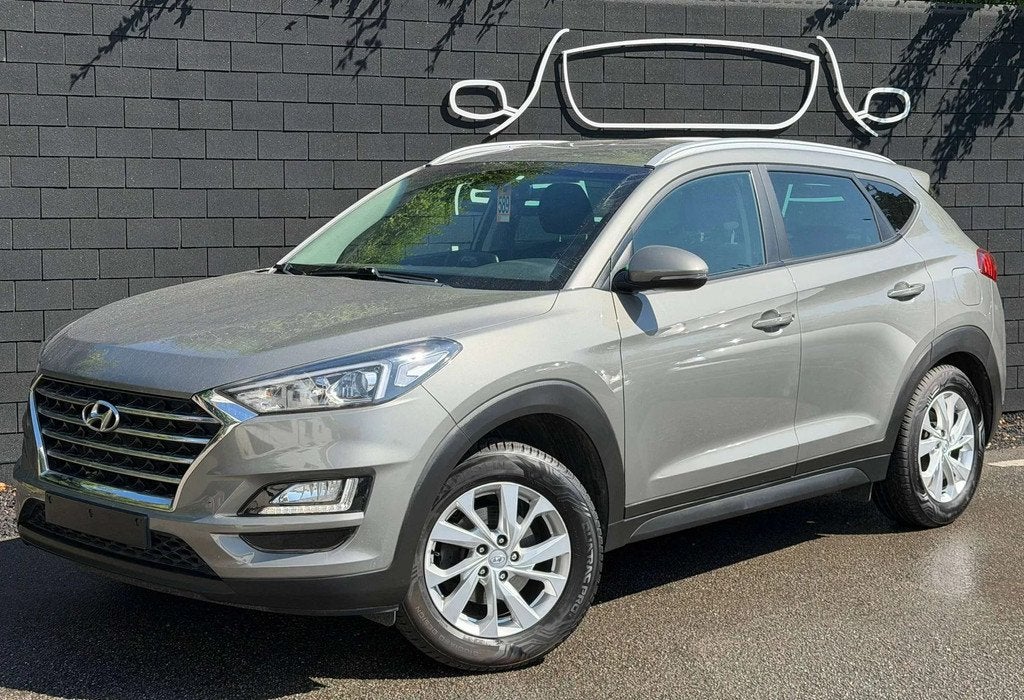 Hyundai Tucson 1.6 GDi+AIRCO+NAVI+CAMERA+CARNET+JANTES+EURO, Stof, Gebruikt, 4 cilinders, Beige