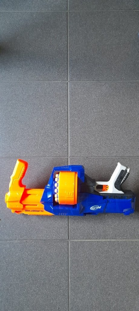 Nerfgeweren, Ophalen, Gebruikt