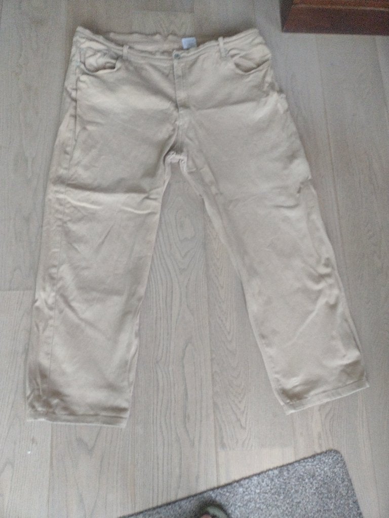 Pantalon 5 poches beige - Taille 58, Vêtements | Hommes, Enlèvement ou Envoi, Beige, Autres tailles, Porté