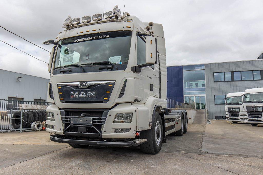 MAN TGS 26.460 BL-6x4H (bj 2019), Auto's, Vrachtwagens, Bedrijf, Te koop, Airconditioning, Elektrische ramen, Trekhaak, MAN, Diesel