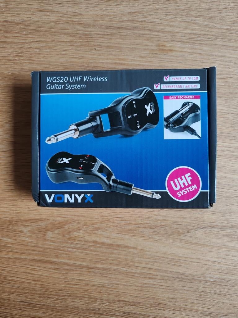 Vonyx WGS20 UHF wireless, Muziek en Instrumenten, Ophalen of Verzenden