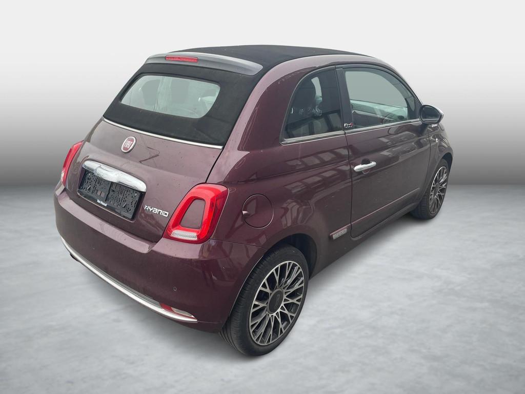 Fiat 500C 1.0 Hybrid 70 Dolcevita, 4 zetels, Stof, Gebruikt, Overige kleuren