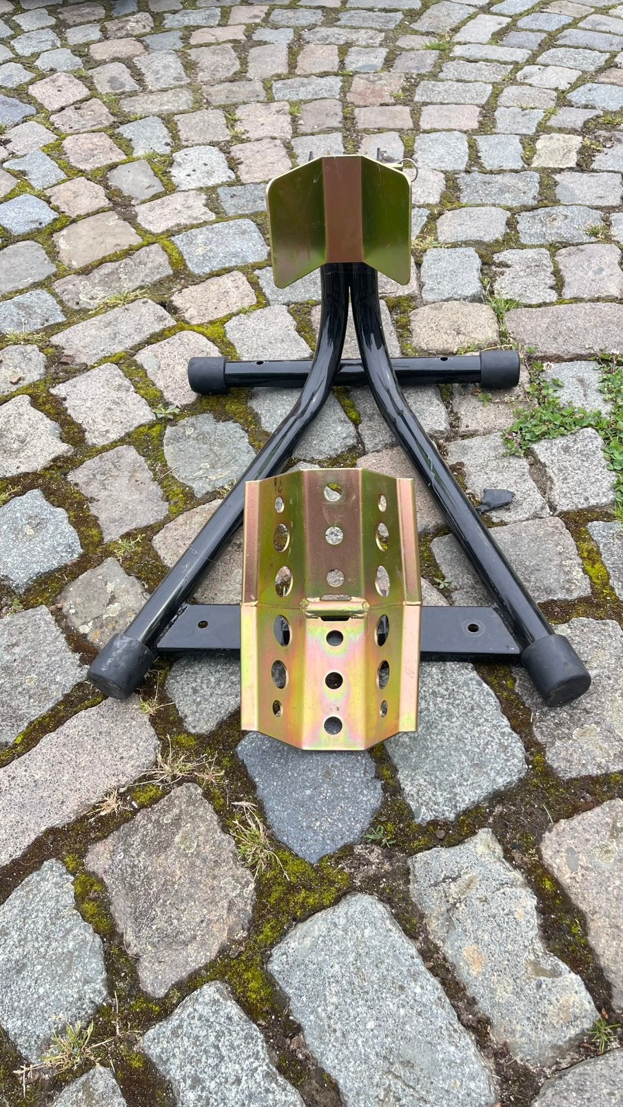Support pour moto, Enlèvement