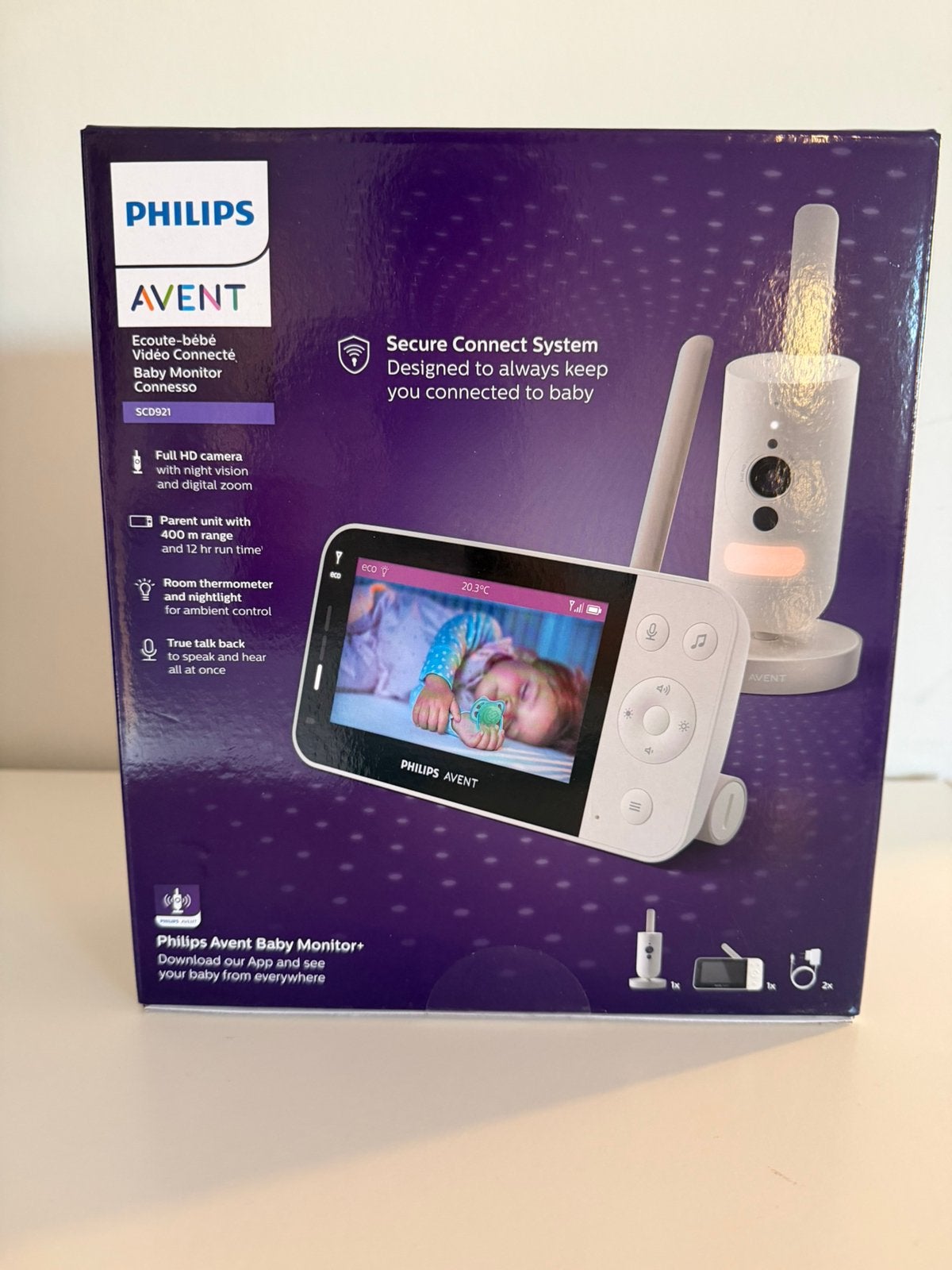Philips avent . Babyfoon, Enfants & Bébés, Enlèvement ou Envoi, Neuf, Caméra