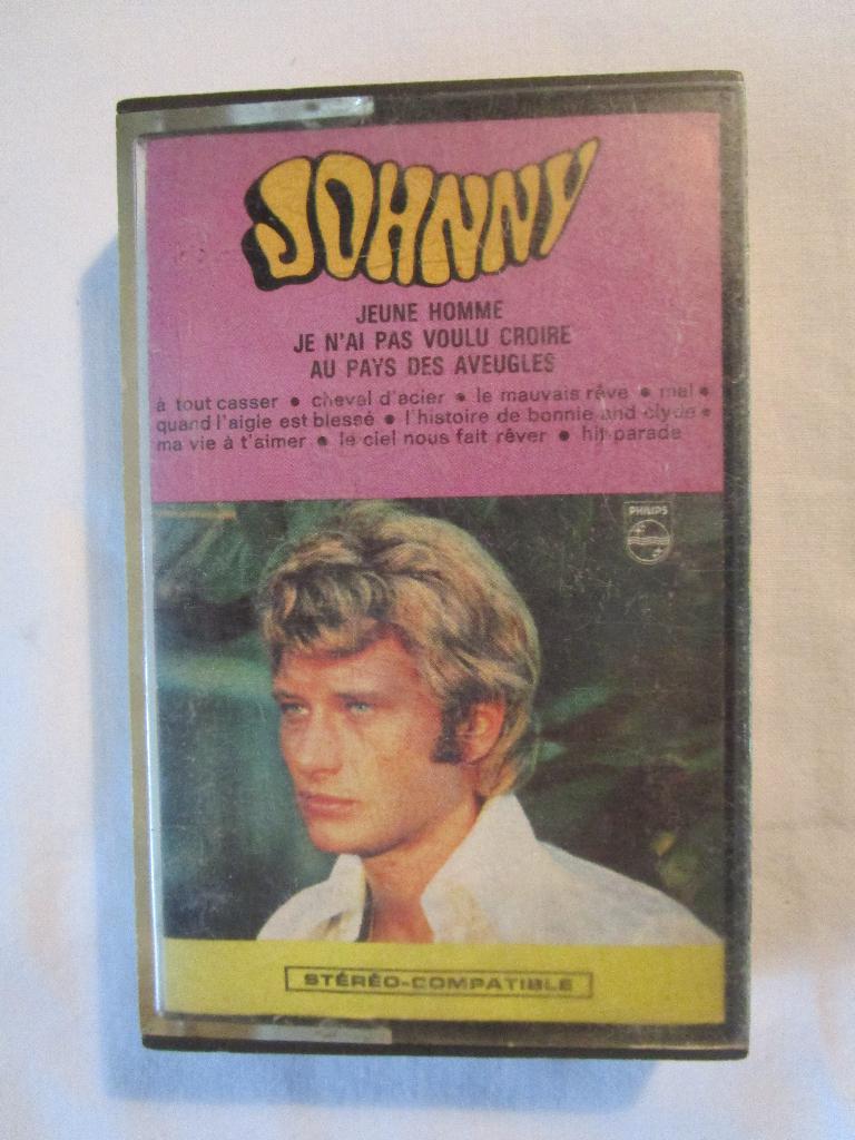 Johnny Hallyday : K7 audio "Jeune Homme", Enlèvement ou Envoi, Rock en Metal, Originale
