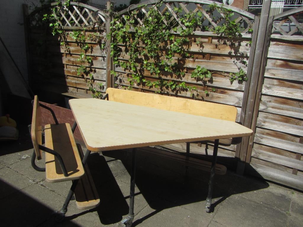hoektaffel met bank, Ophalen, Gebruikt, Tafel(s)