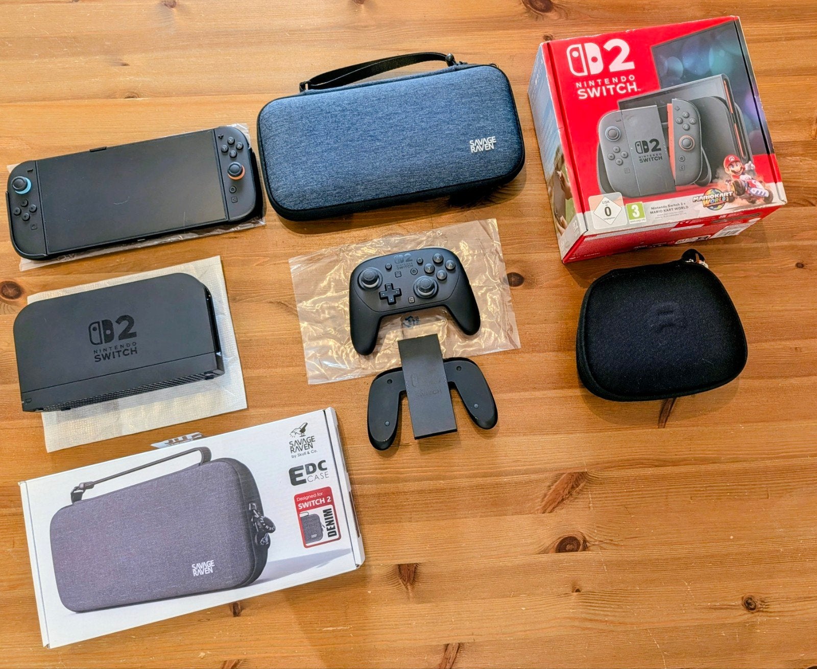 Nintendo Switch 2 État Neuf + Manette Pro et Accessoires, Enlèvement, Neuf, Avec 1 manette