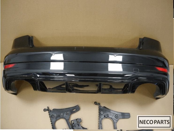 AUDI RS3 8V ACHTERBUMPER ORIGINEEL 4xPDC SEDAN, Gebruikt, -, -, Achter