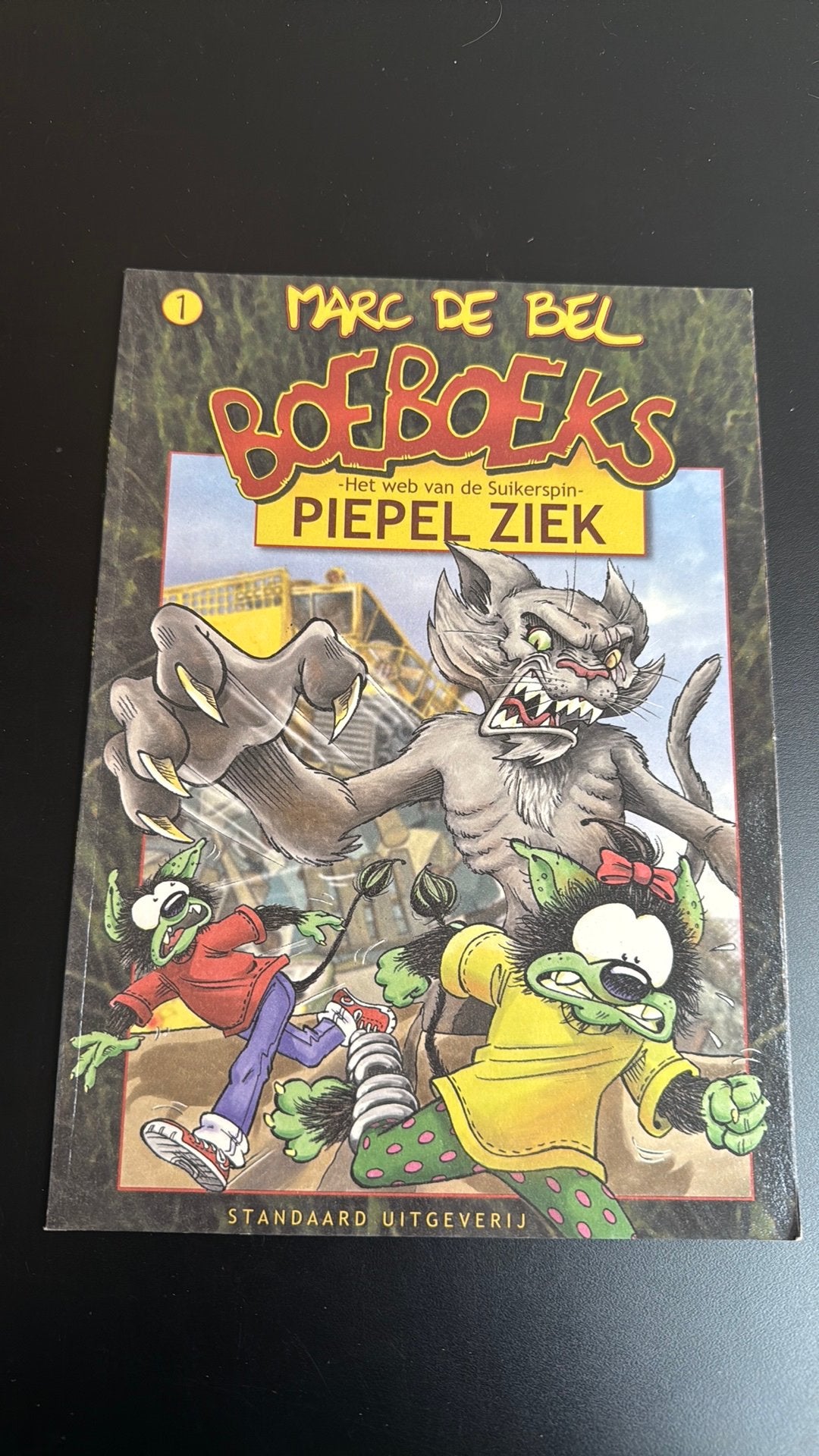 Boeboeks, Her web van de suikerspin, Piepel ziek, Boeken, Verzenden, Zo goed als nieuw
