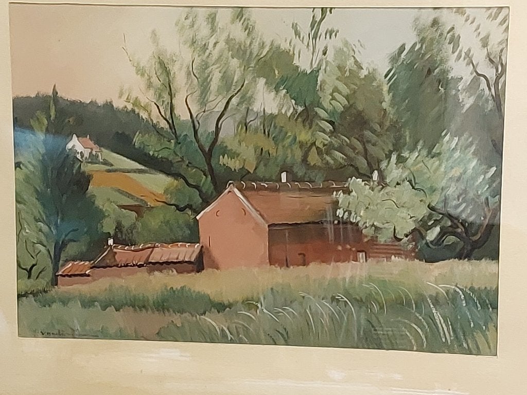 Peintures, Antiquités & Art, Art | Peinture | Classique, Peinture à l'huile, Paysage, Enlèvement, Autres styles