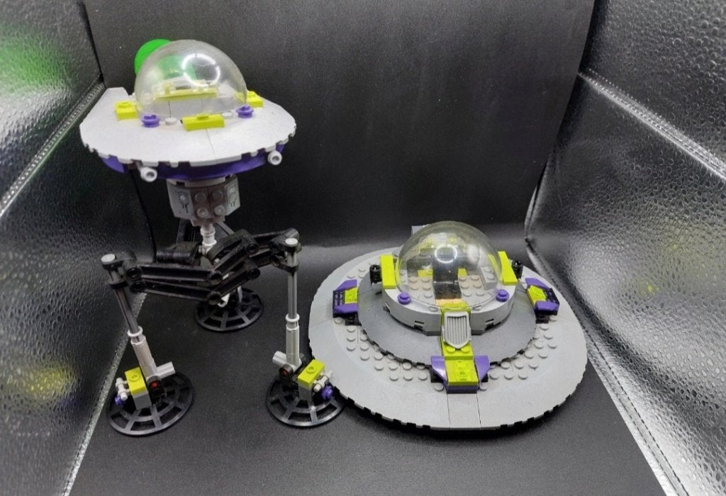 Lego lot alien conquest 7051 et 7052, Lego, Enlèvement, Utilisé, Briques en vrac