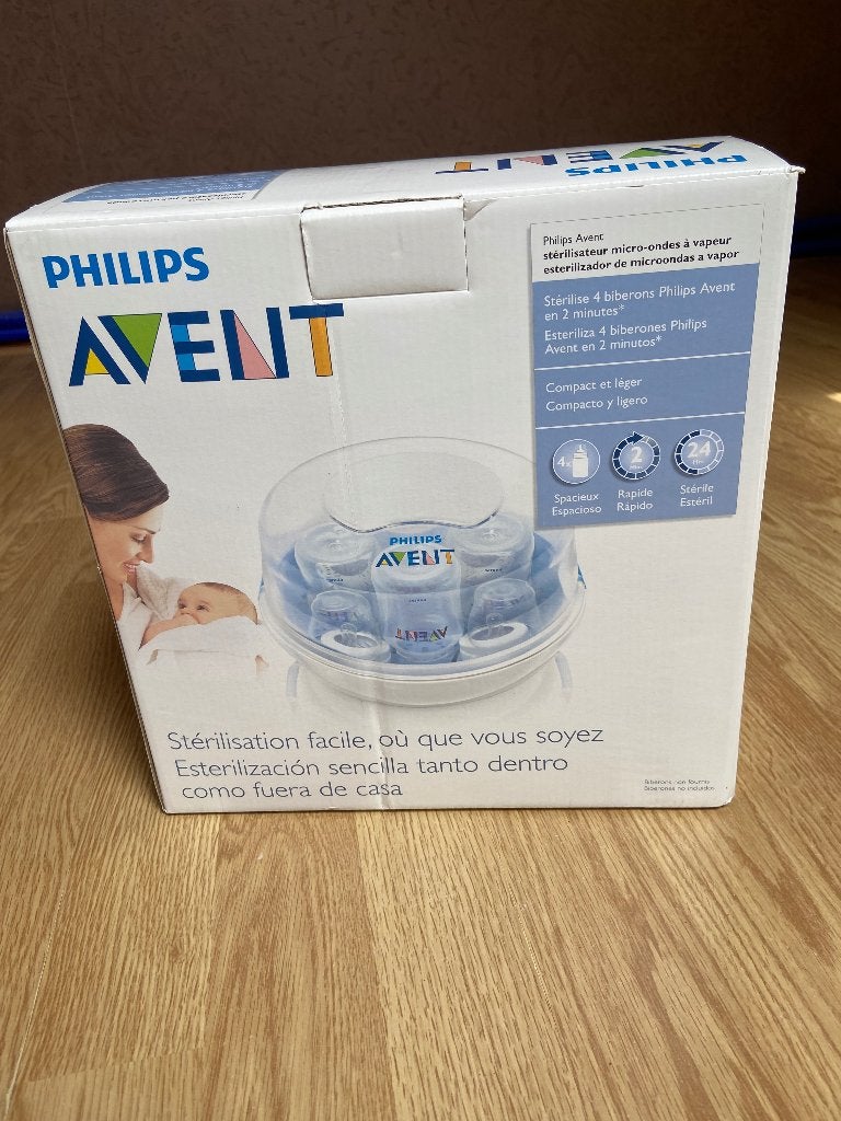 Philipps Avent microgolfsterilisator voor babyflessen, Ophalen, Zo goed als nieuw, Sterilisator, Philips Avent
