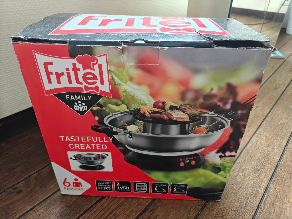 Fondue culinaire (viande, poisson, crustacés, aux fruits), Electroménager, Enlèvement, Neuf, Électrique, Service à fondue