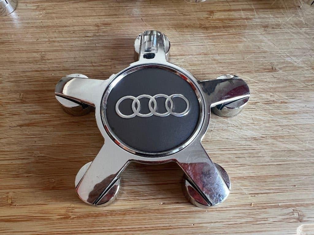 Ensemble de 4 capuchons de moyeux / jantes Audi (5 branches), Enlèvement ou Envoi