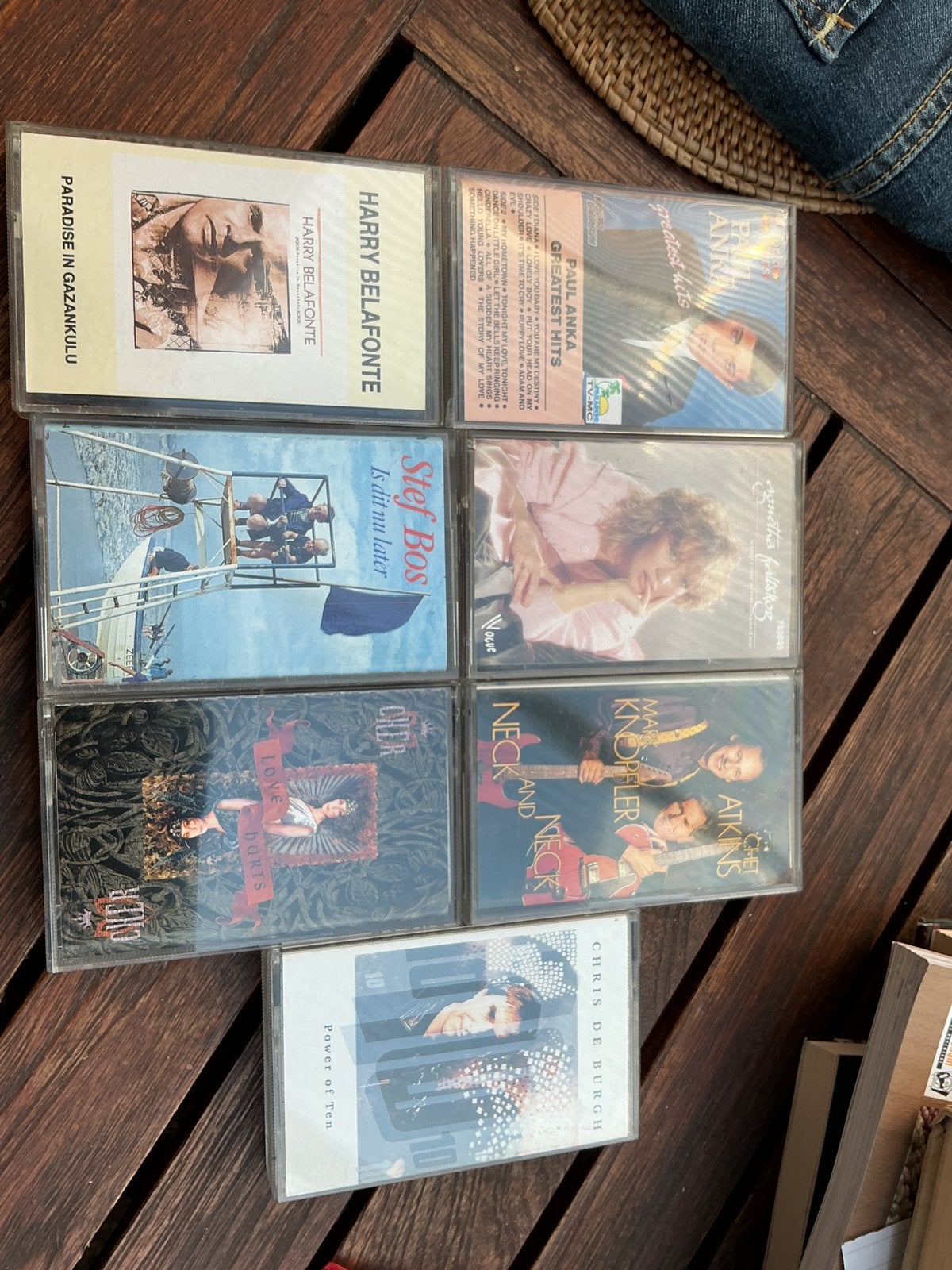 cassetjes, 7 stuks, Muziek en Instrumenten, Ophalen, Zo goed als nieuw