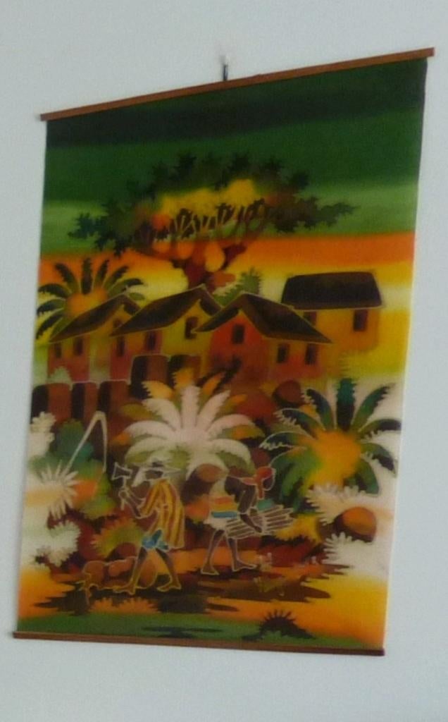 Toile artisanat Madagascar, Antiquités & Art, Enlèvement