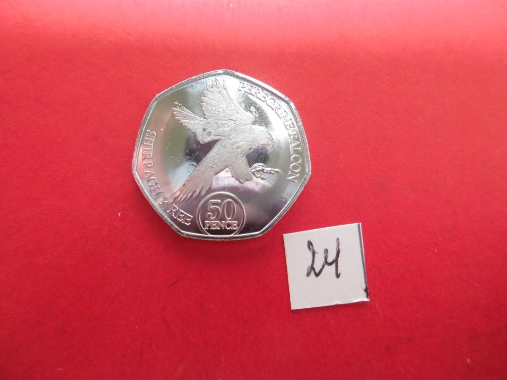 Isle of Man 50 Pence 2023 Km 1798, Postzegels en Munten, Ophalen of Verzenden, Losse munt