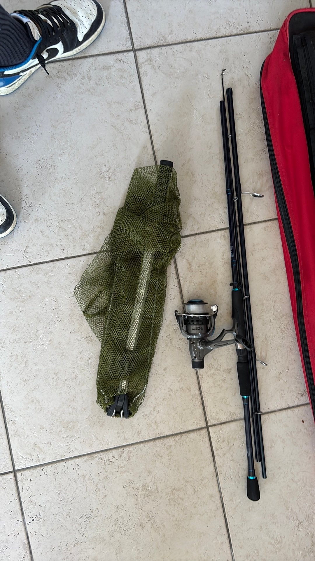Canne à pêche, Sports nautiques & Bateaux, Pêche à la ligne | Carpes, Enlèvement, Comme neuf, Canne à lancer