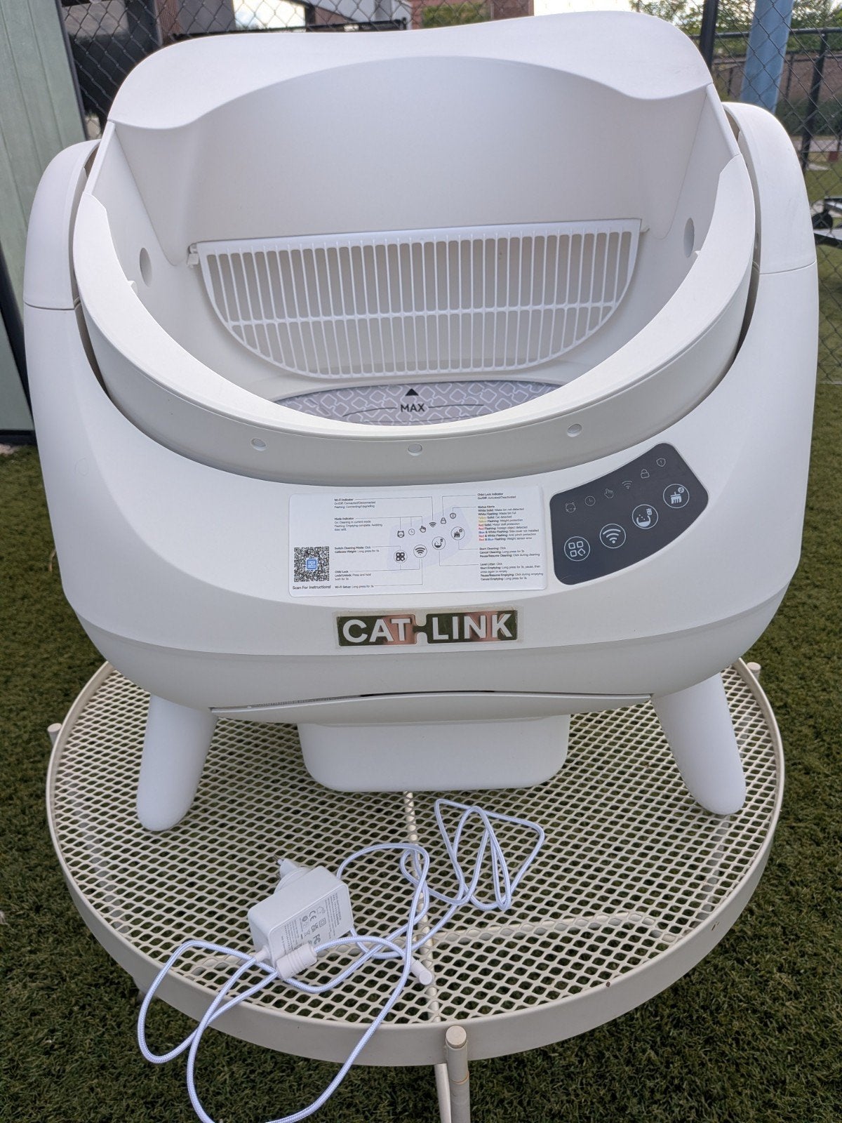 automatische kattenbak catlink, Dieren en Toebehoren, Kattenbakken, Ophalen, Zelfreinigend, Zo goed als nieuw, Open