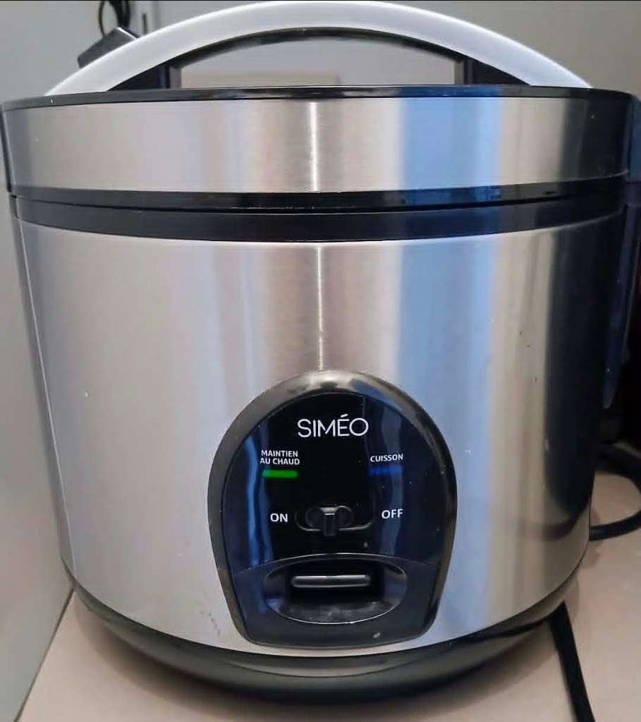 Cuiseur à riz Siméo — Cuillère à riz incluse, Electroménager, Cuiseurs à riz, Enlèvement ou Envoi, Comme neuf