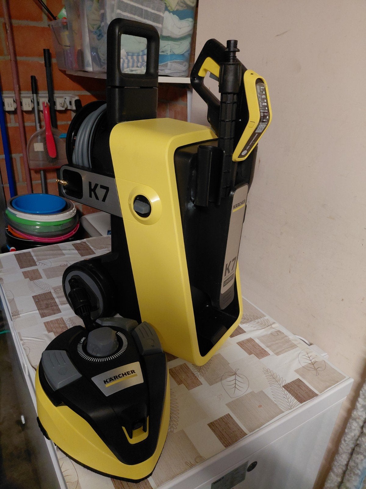 karcher k7 met smart pistool en terrasreiniger, Ophalen