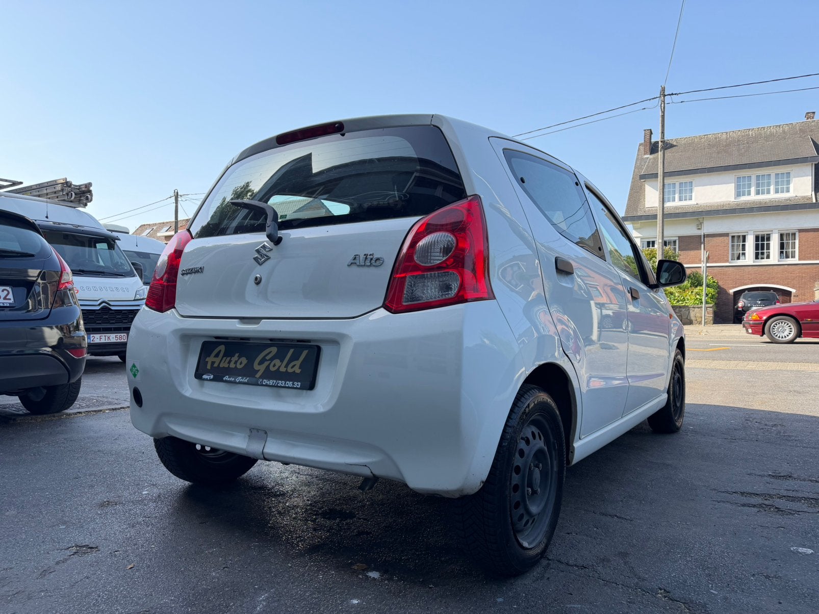 SUZUKI ALTO LPG OK ESSENCE 2013 À SAISIR !, Auto's, Wit, Grijs, Particulier, 3 cilinders